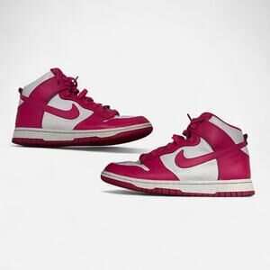 Nike dunk high hot pink jordans